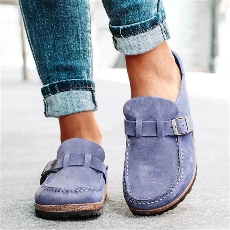 Lyra - Orthopedische suède loafers