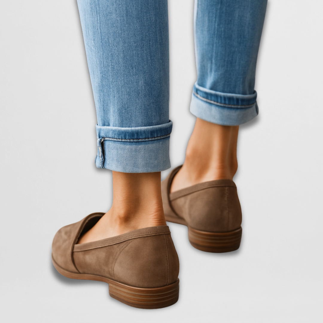 Nadia™ | Suède loafers