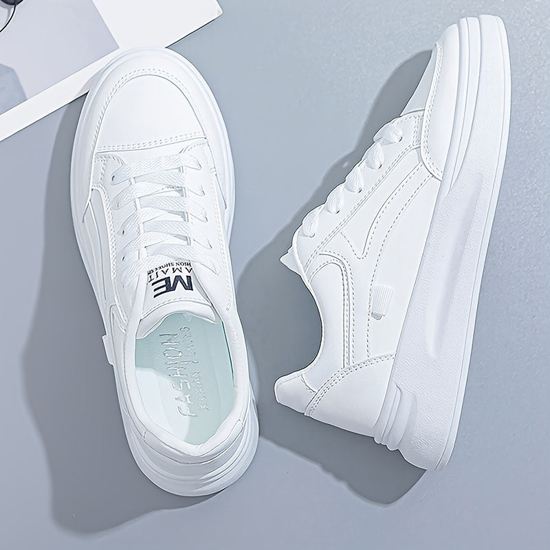 Chique witte sneakers met licht comfort