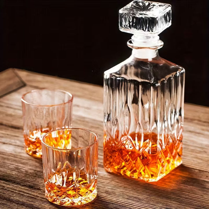 Whisky Glazen en Karaf Set