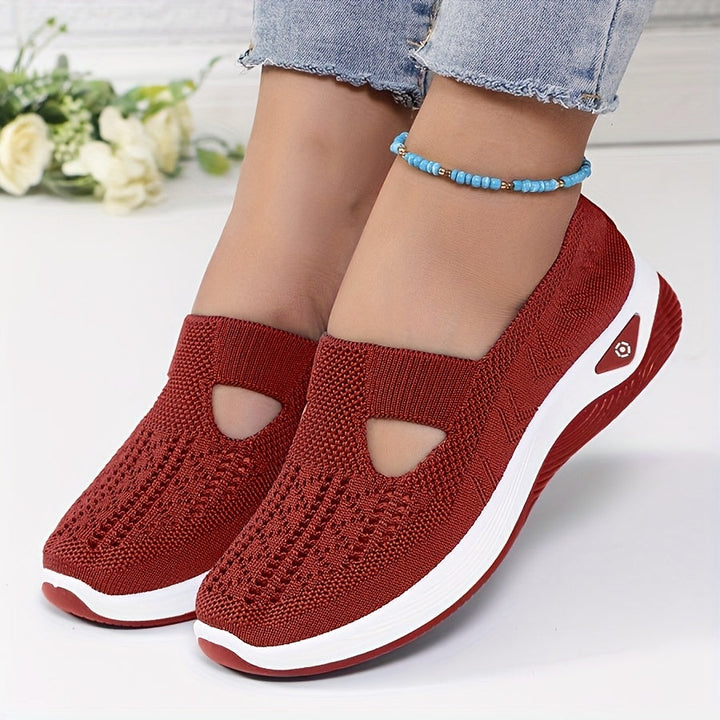 Makkelijke instapsneakers met stabiel comfort