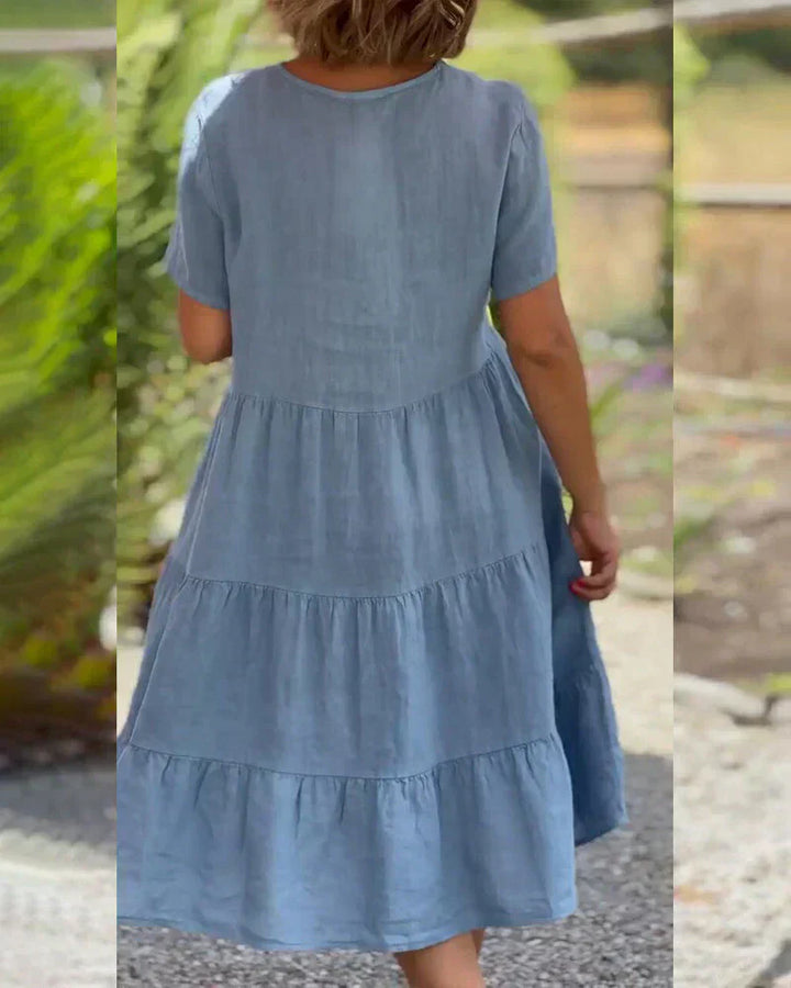 Bexley - Casual zomerjurk met V-hals