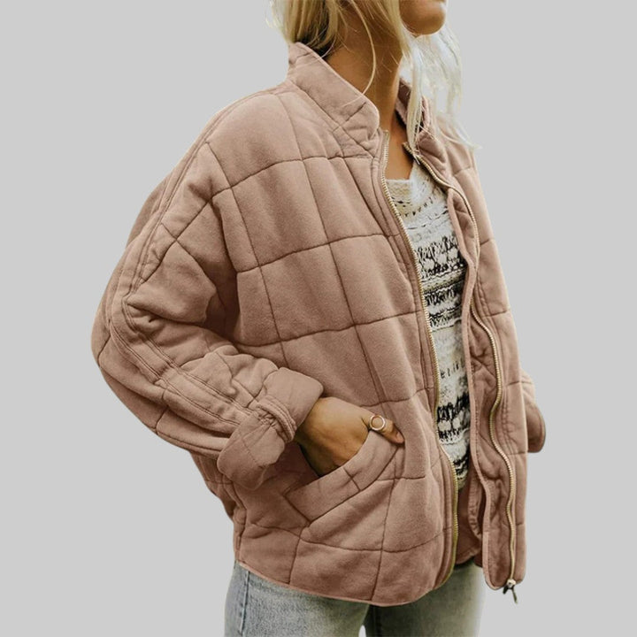 Eefje™ | Doorgestikte jas in elegante oversized stijl