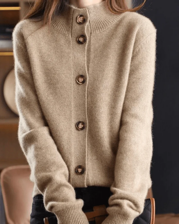 Claire | Kasjmier vest in retrostijl