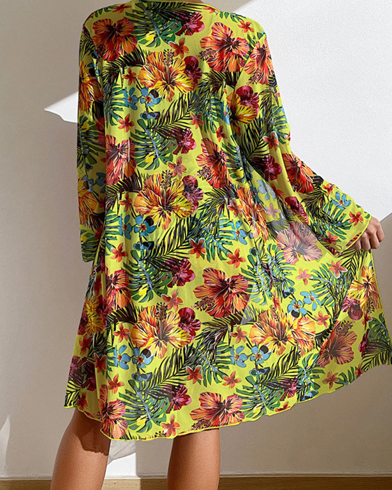 Glenda - Bikini met bloemenrokje