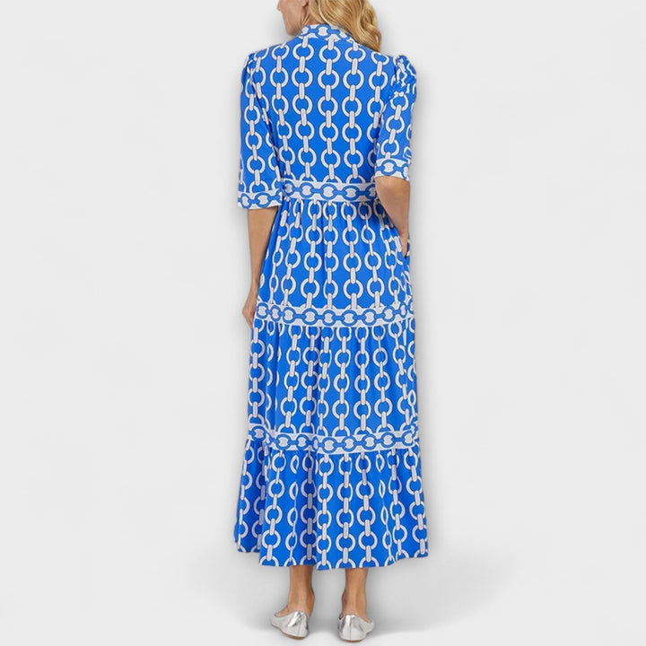 JULIANA | MIDI-JURK MET KETTINGMOTIEF