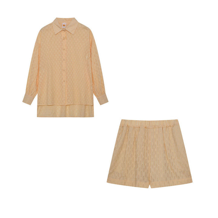 Elizabeth - Lichte set met blouse en short