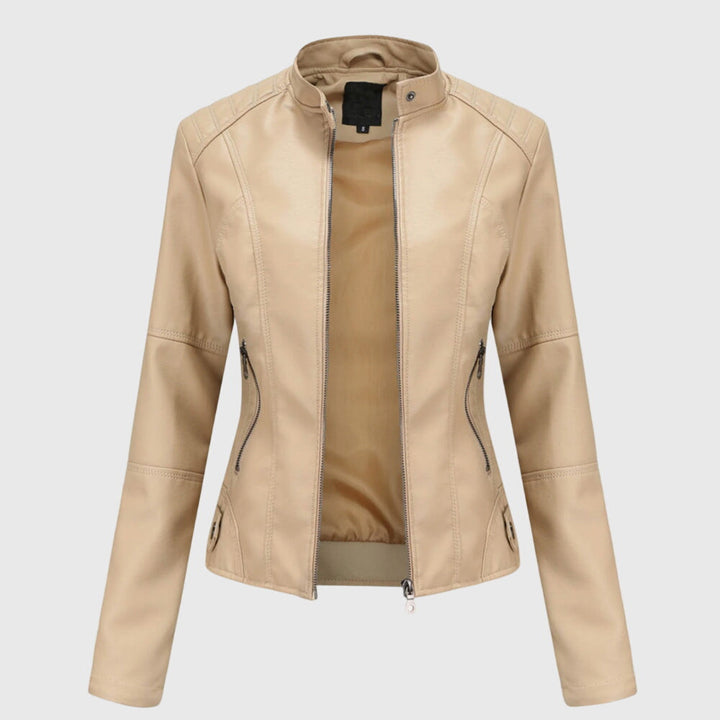 Giorgina™ - Elegante leren damesjas