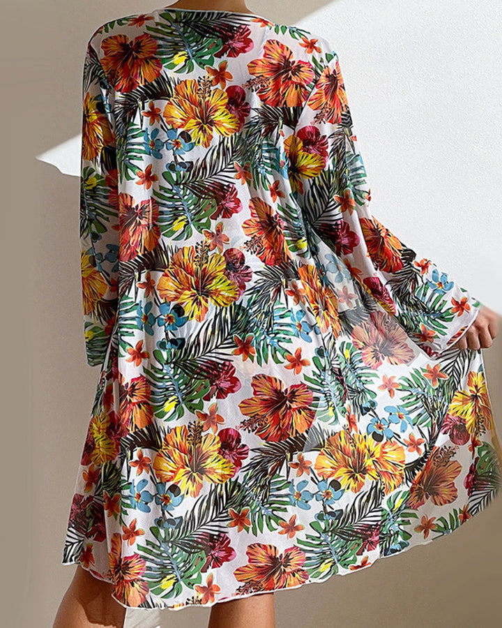 Glenda - Bikini met bloemenrokje