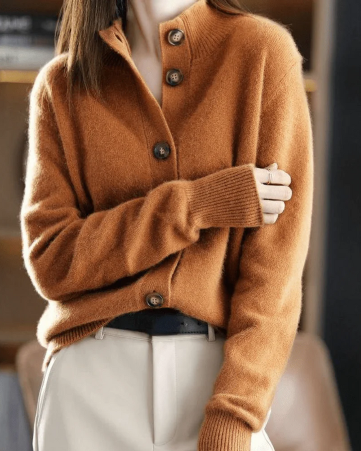 Claire | Kasjmier vest in retrostijl