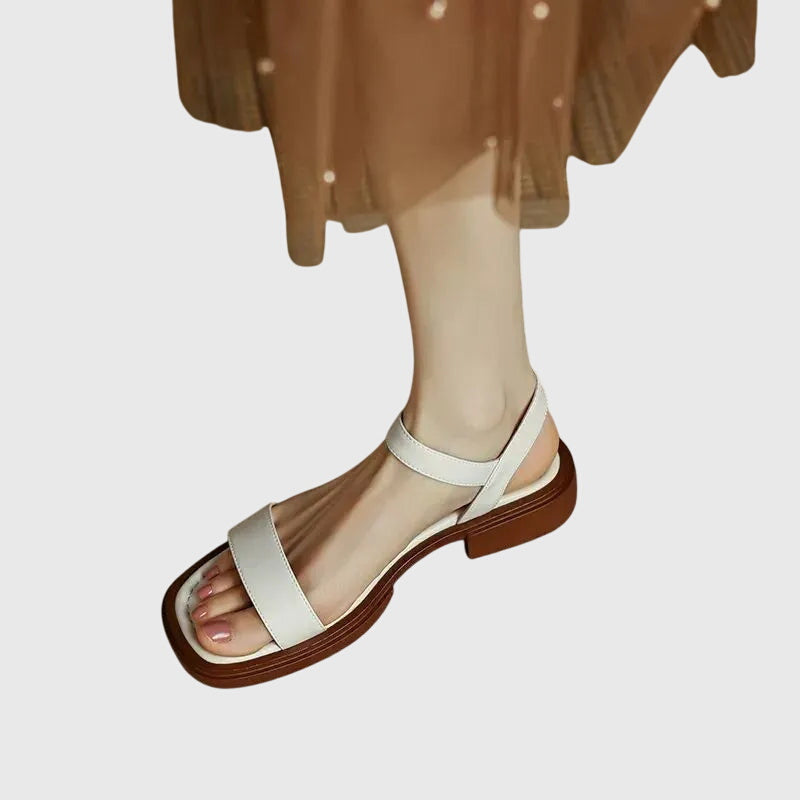 Kaia - Orthopedische leren sandalen