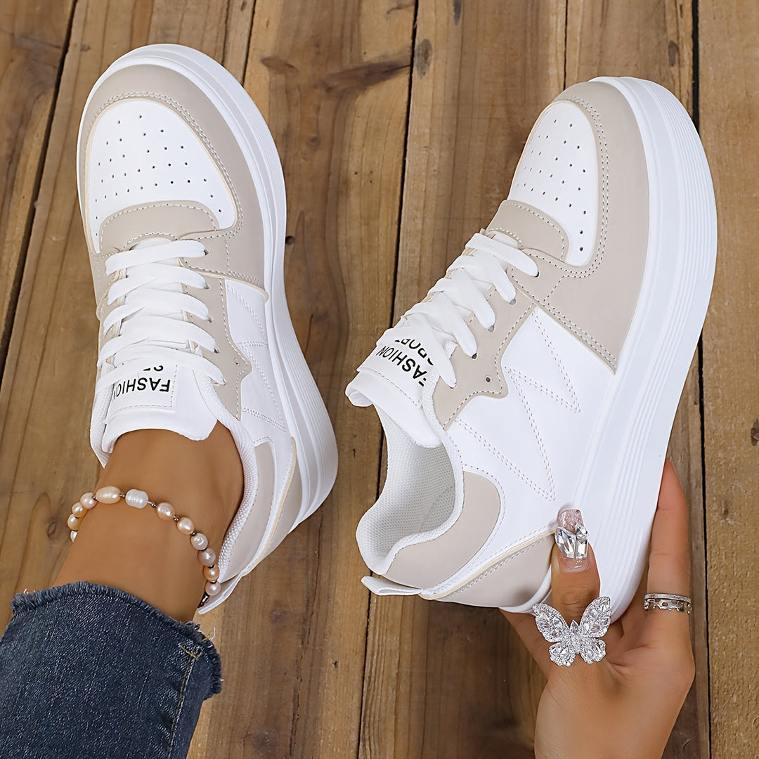 Chloë | Elegante plateausneakers