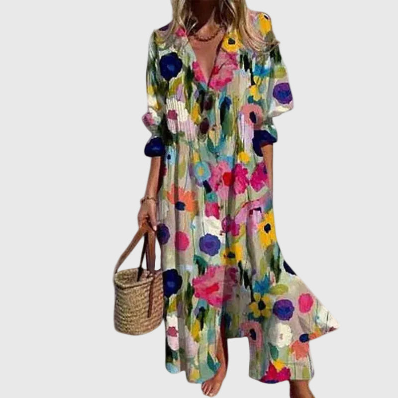 Zariah | Elegante bohemian maxi-jurk