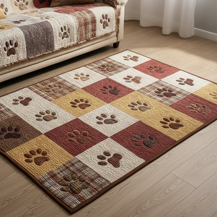 Saskia - Decoratief vloerkleed Poot Schattig