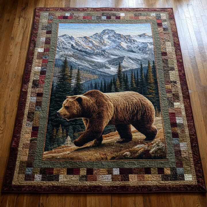 Wendy - Decoratief vloerkleed Geest Beer Alpen