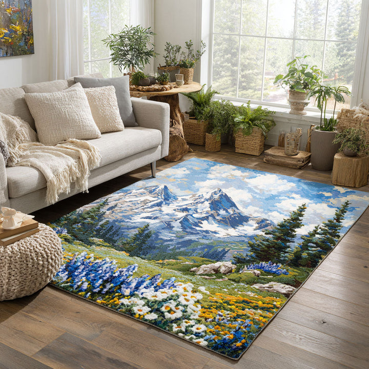 Lieke - Decoratief vloerkleed Alpen Bloei