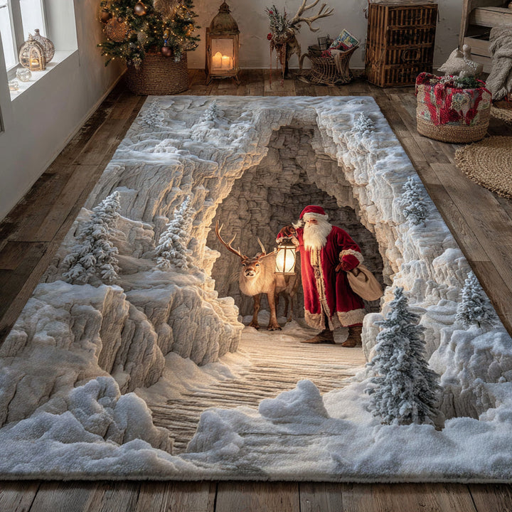 Sophie - Decoratief vloerkleed Alpen Kerstman