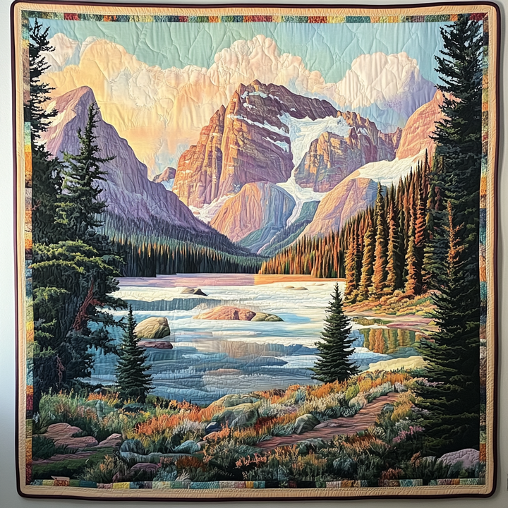 Lotte - Textiele wandkunst Van de Natuur Alpen