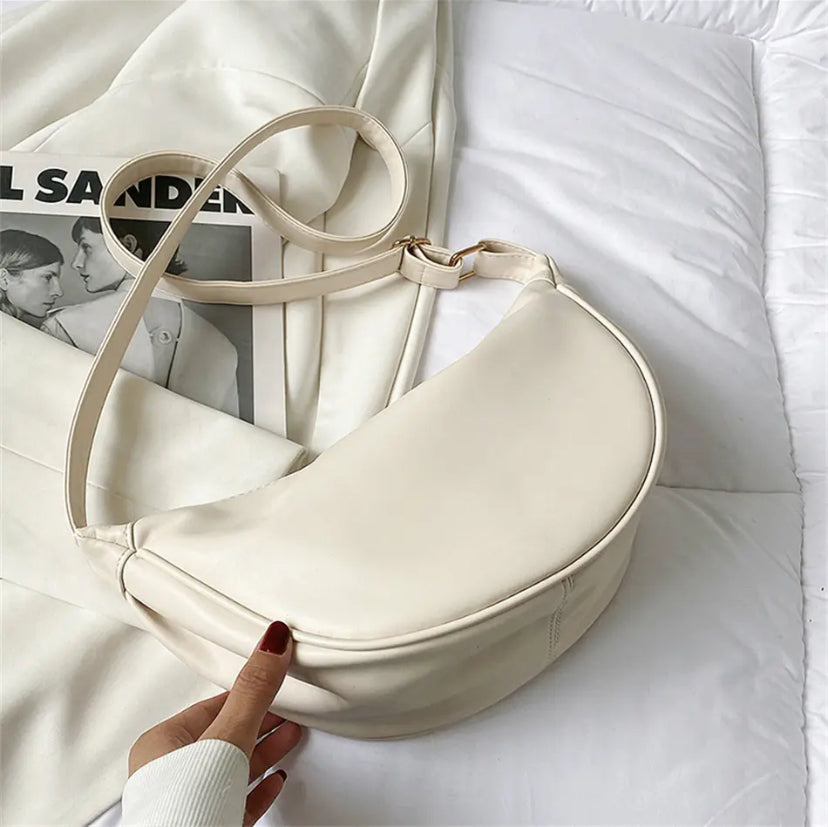 Shannon™ | Pastelkleurige leren tas