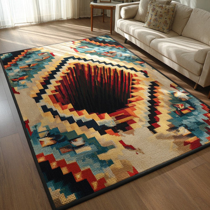 Eva - Decoratief vloerkleed Zon Amber