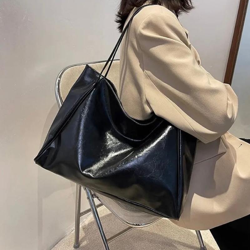 Patricia™ | Glinsterende leren tas