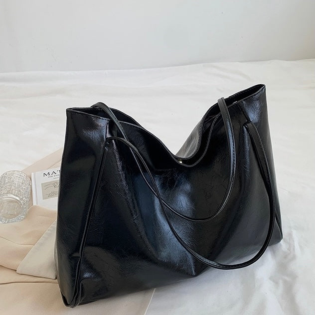 Patricia™ | Glinsterende leren tas