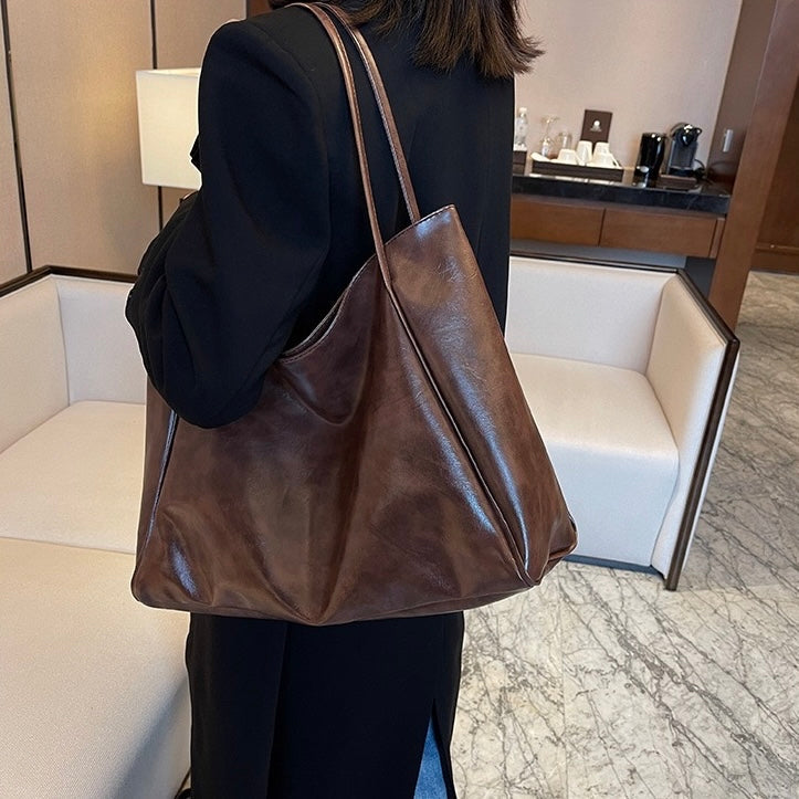 Patricia™ | Glinsterende leren tas