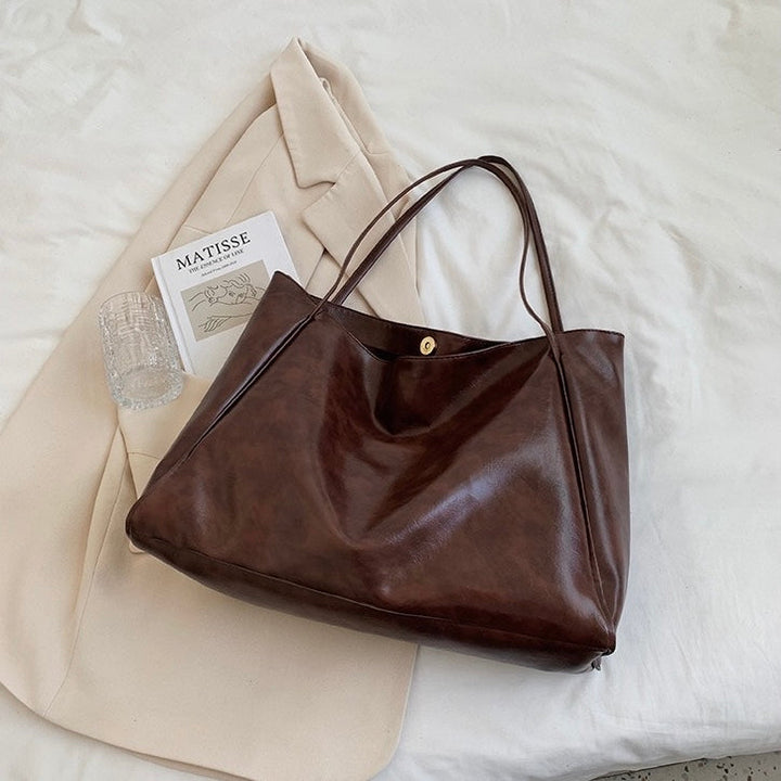 Patricia™ | Glinsterende leren tas