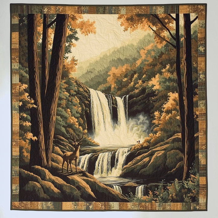 Saskia - Textiele wandkunst Herfst
