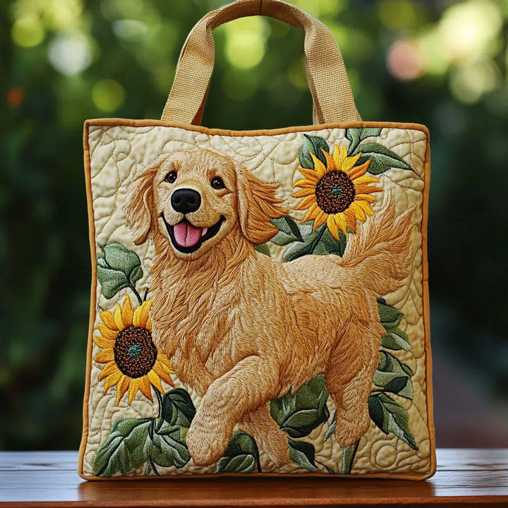 Ambachtelijke tas - Golden Retriever