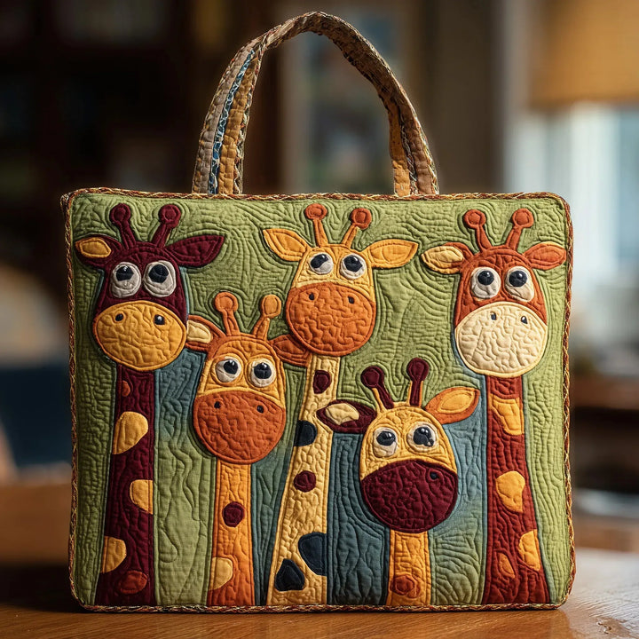 Gewatteerde tas - Giraffe