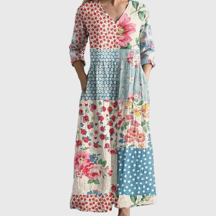 Saule | Sierlijke maxi-jurk