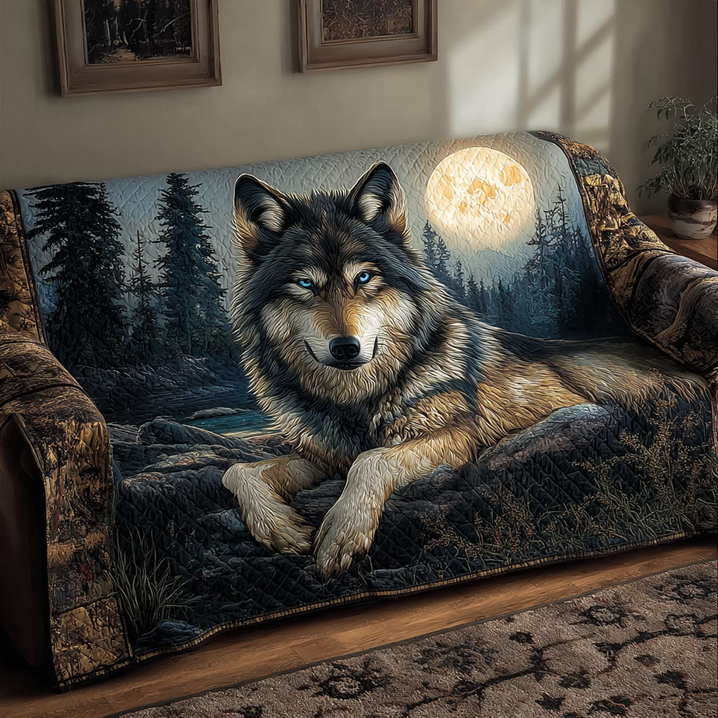 Roos - Gewatteerde bankhoes Wolf