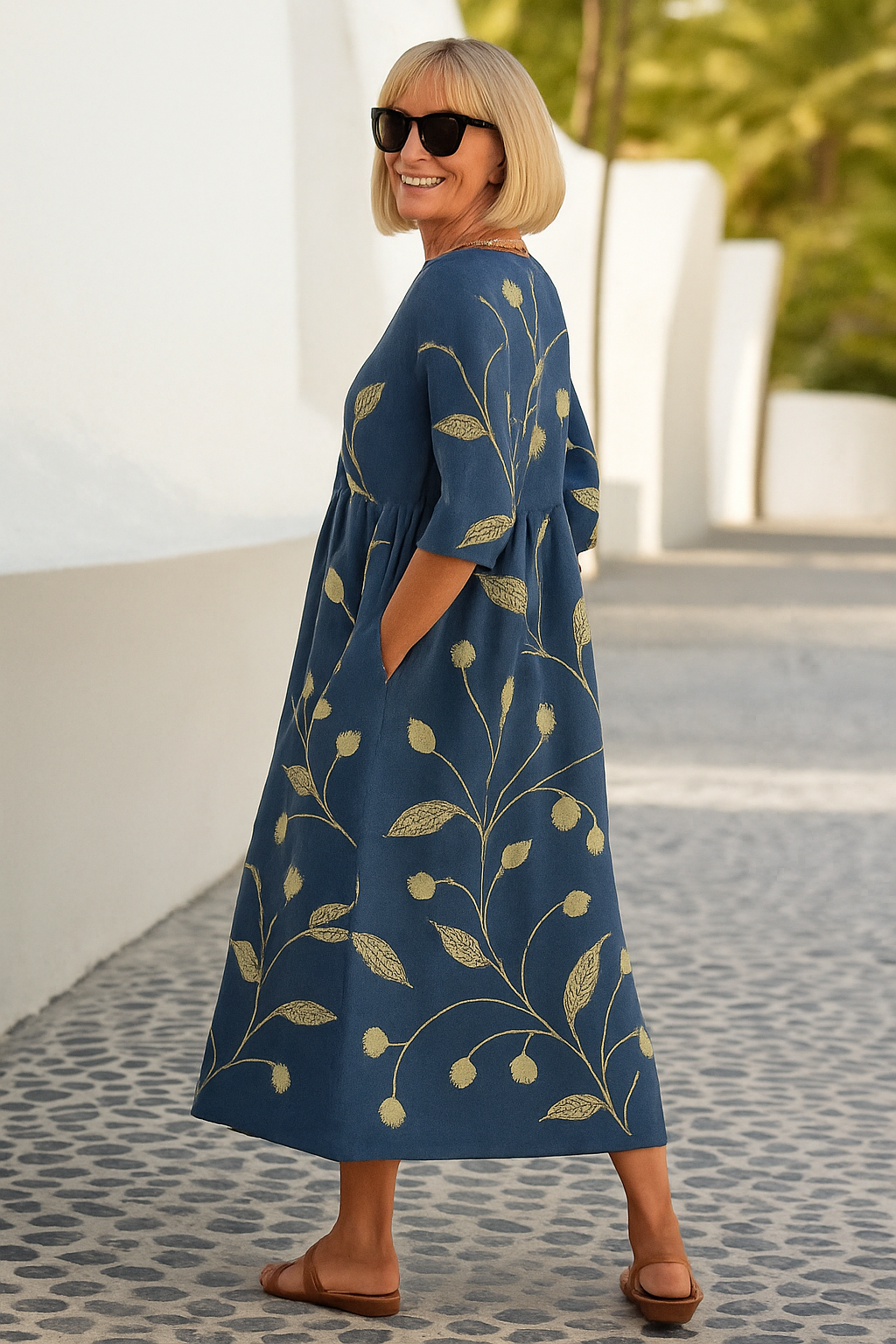 LUNA RELAXTE MIDI-JURK