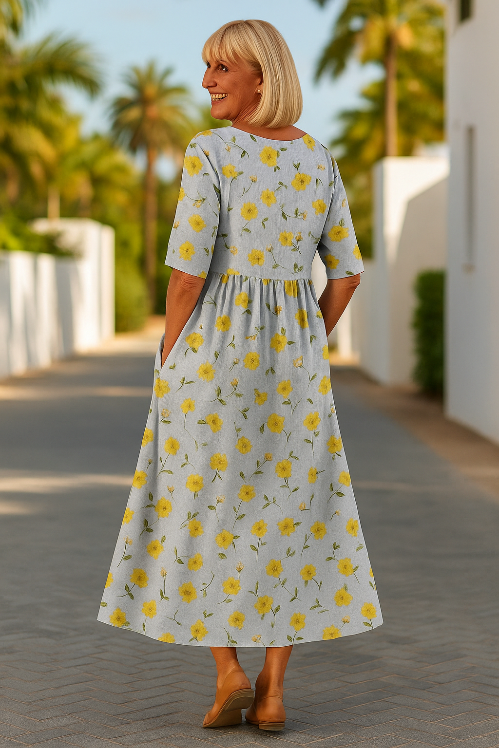 LUNA RELAXTE MIDI-JURK