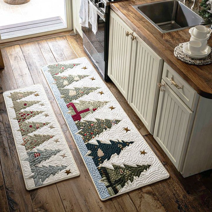 Norah - Keukenmat Kerst met Pad in Bos