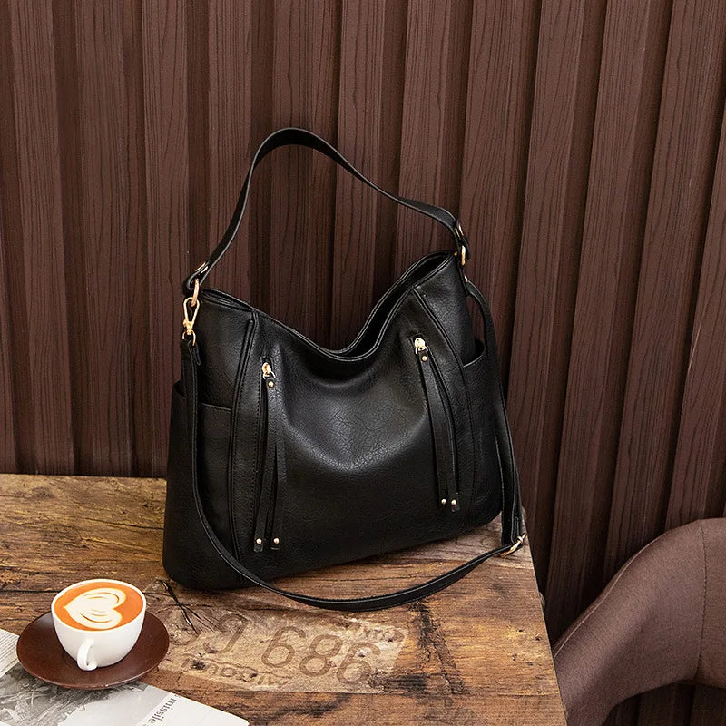 Wendy™ | Leren tas met franjes