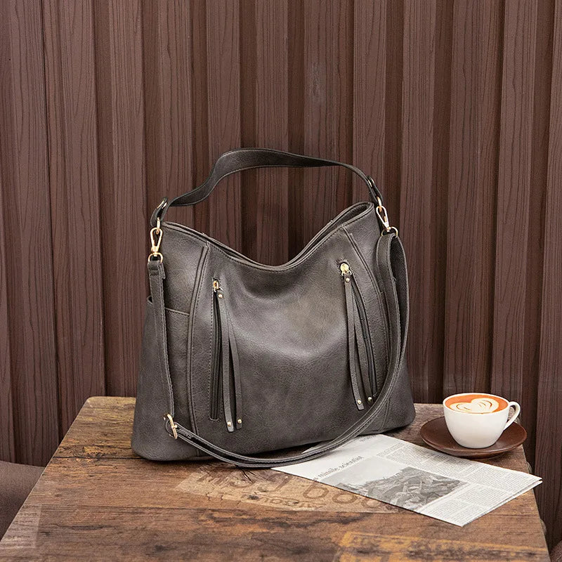 Wendy™ | Leren tas met franjes