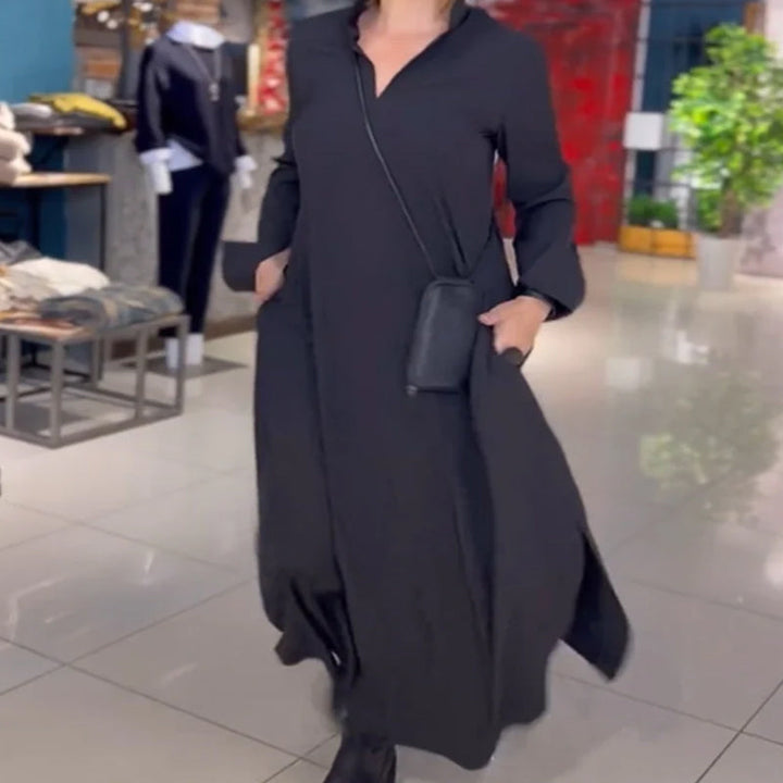 Sylvie - Wijde lange jurk
