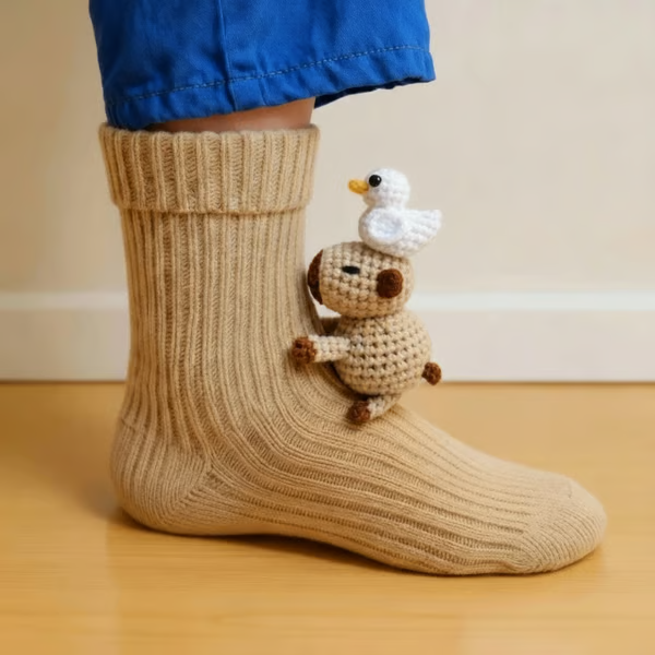 Marie - Sokken met Muispatroon