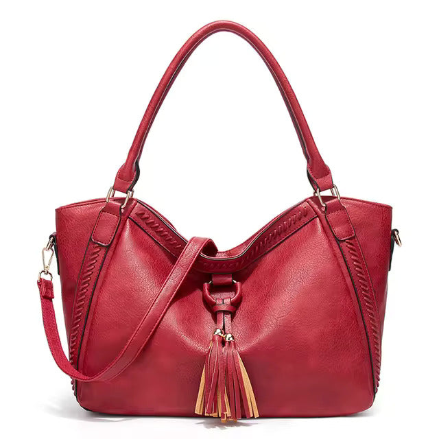 Andrea™ | Tijdloze leren tas