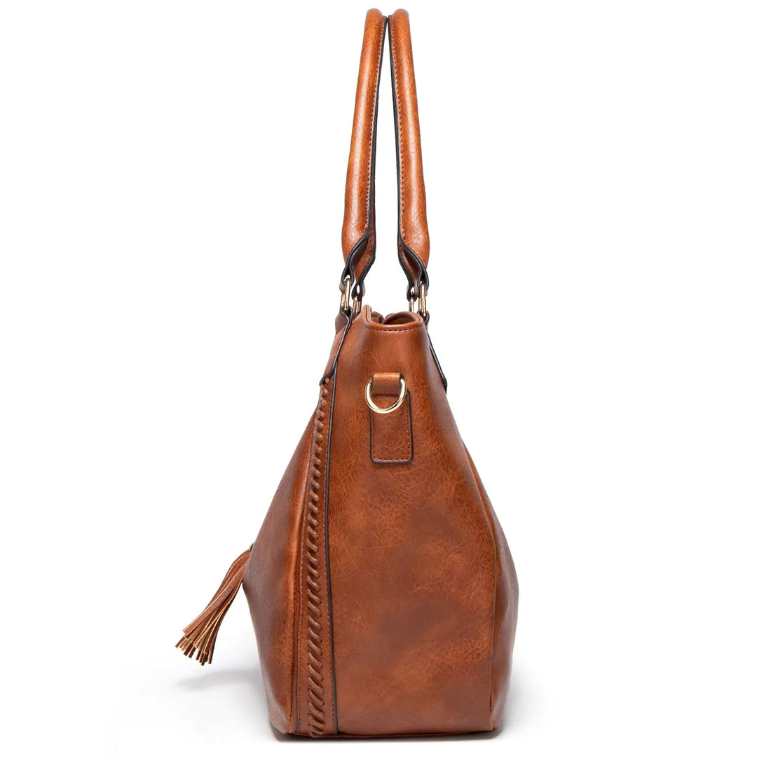 Andrea™ | Tijdloze leren tas