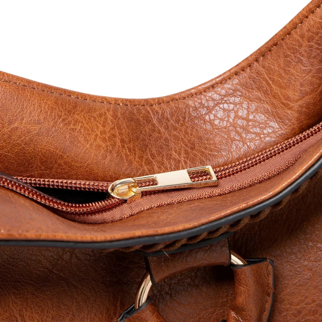 Andrea™ | Tijdloze leren tas