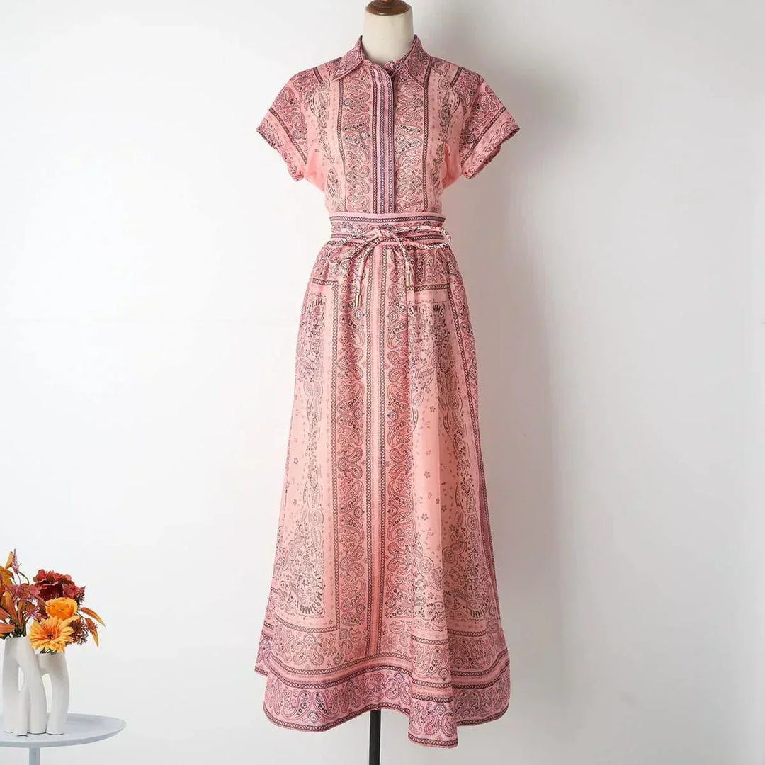 Adele - Tweedelige set met boho print