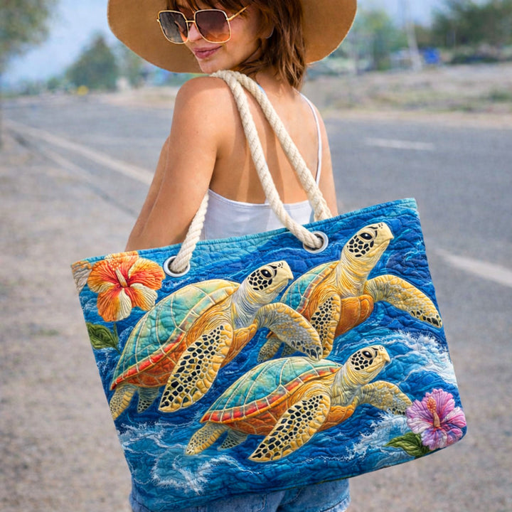 Lieke - Handgemaakte strandtas