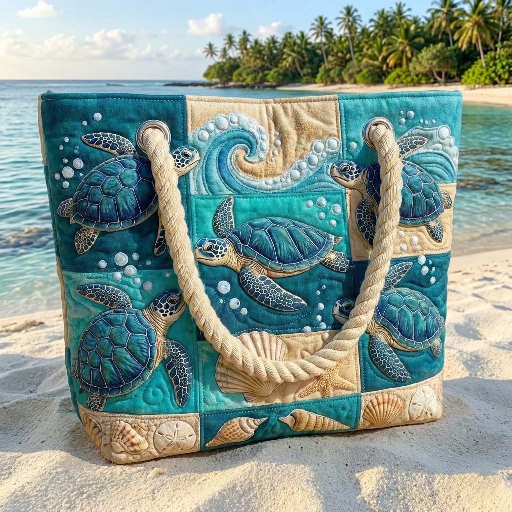 Saskia - Handgemaakte strandtas