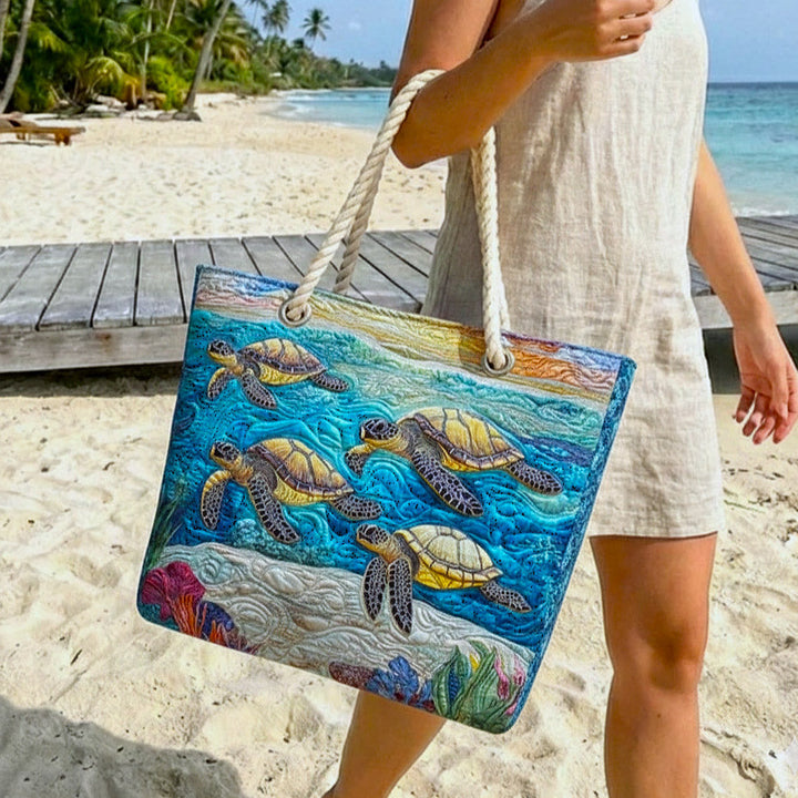 Maaike - Handgemaakte strandtas
