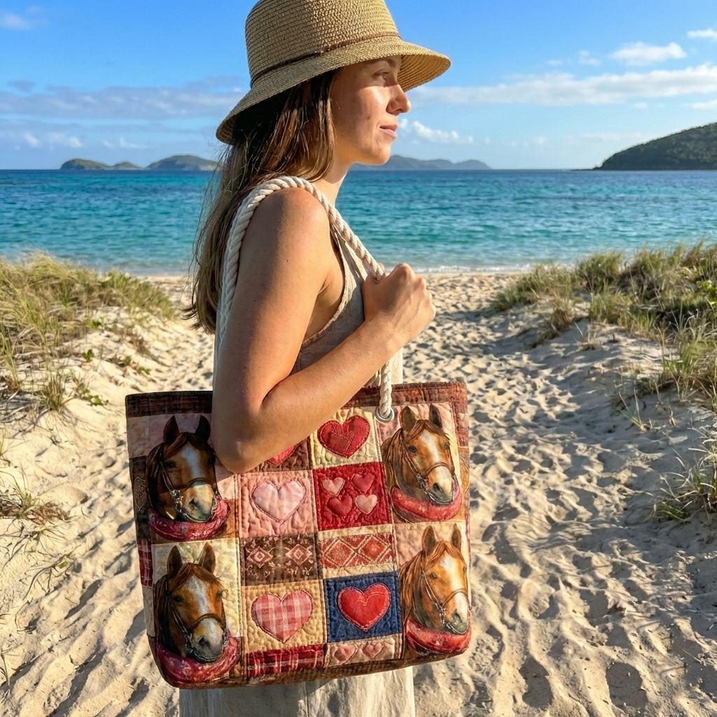 Wendy - Handgemaakte strandtas