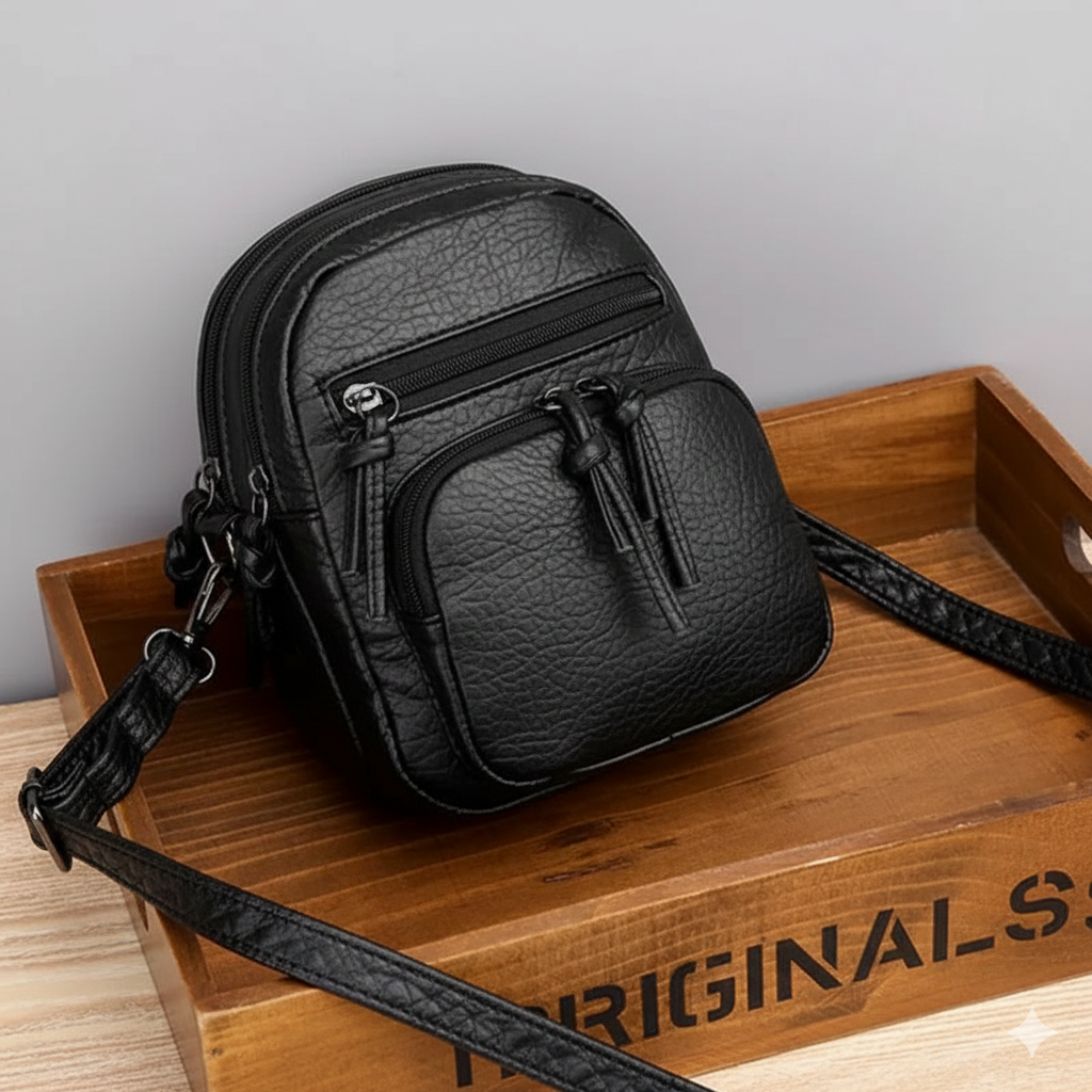 Sara™ | Minimalistische leren tas