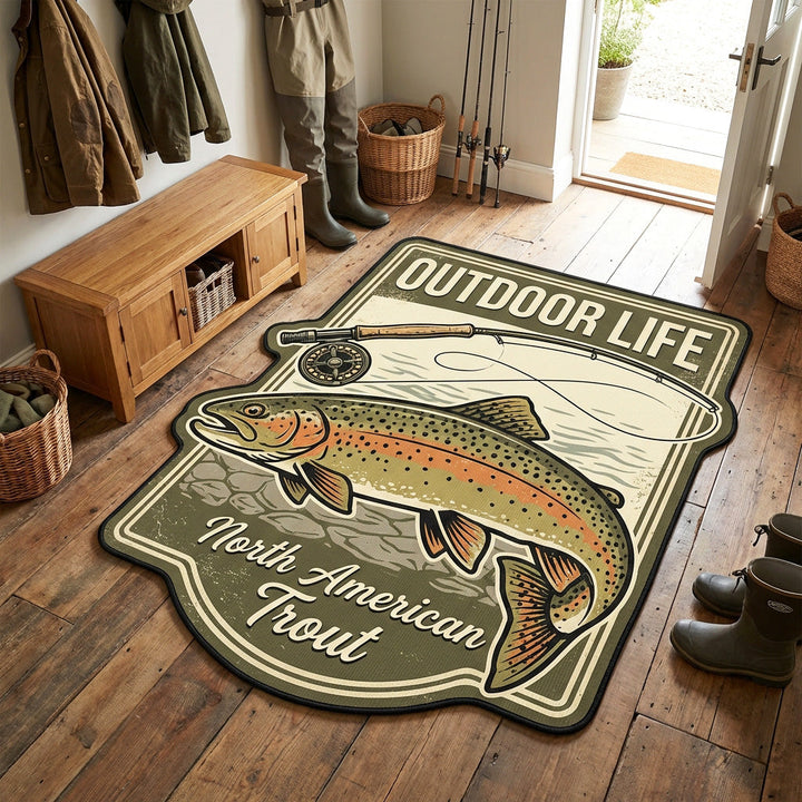 Nina - Decoratief vloerkleed Gepersonaliseerd Vorm van Forel Erfgoed